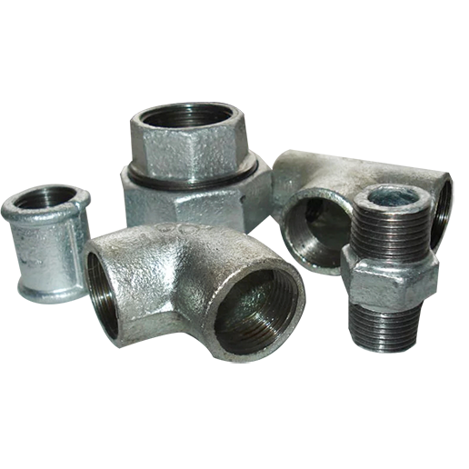 Plain Malleable Iron Pipe Fitting